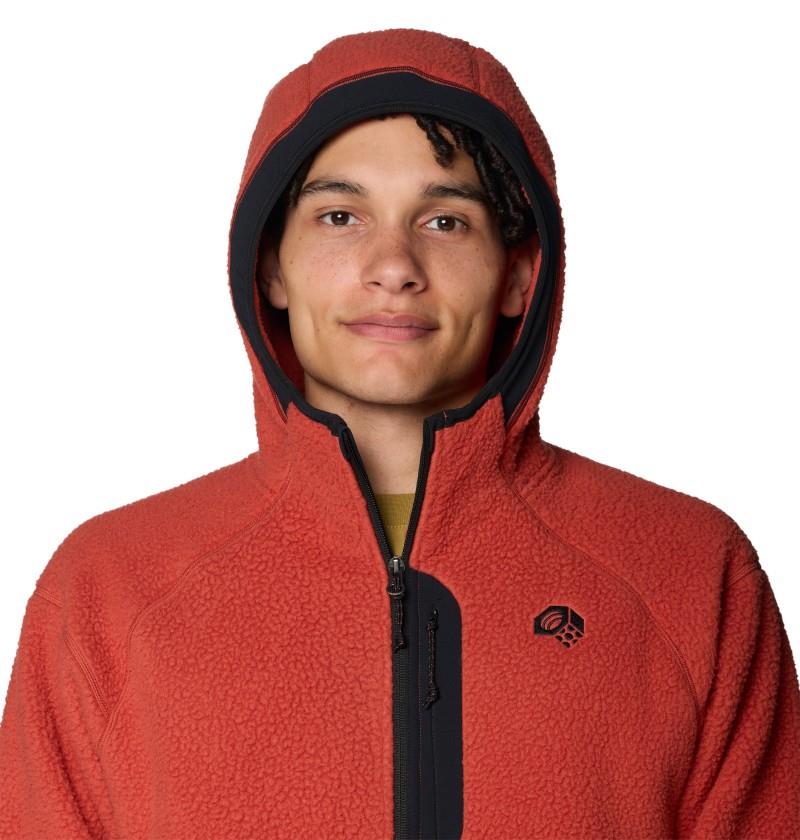 Deep Drift Fleece Hoody - Mens - mars red 1