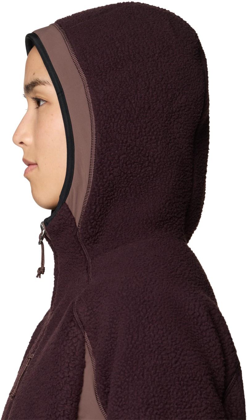 Deep Drift Fleece Hoody - Womens - deep mulberry 1