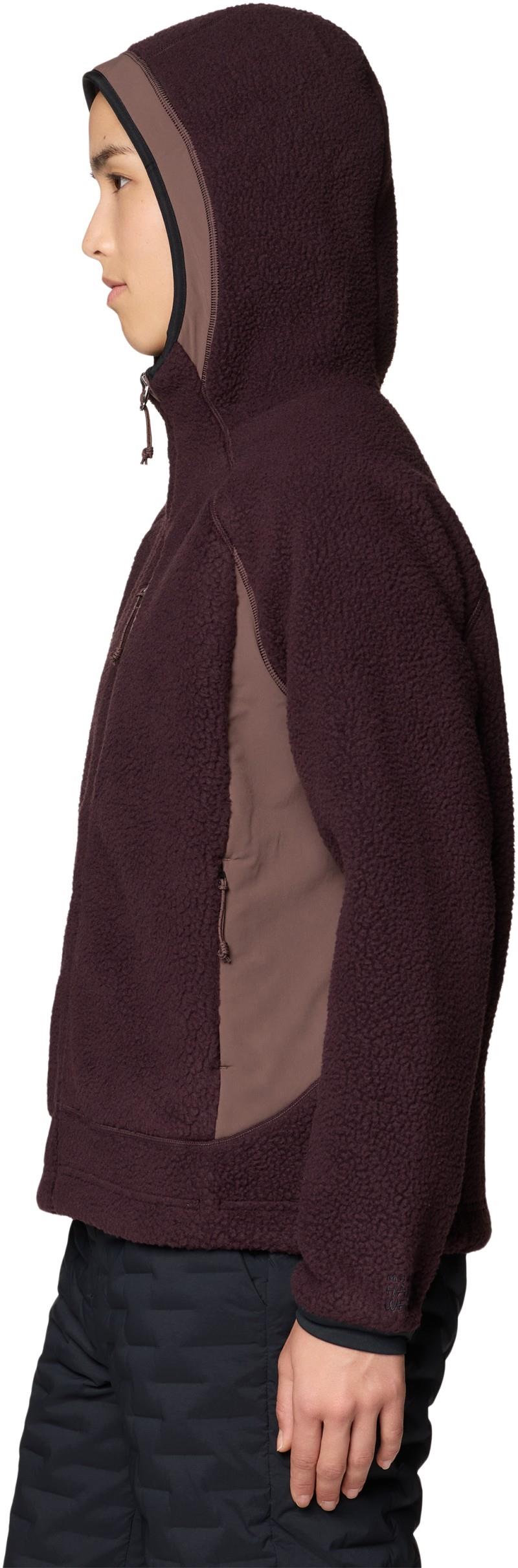 Deep Drift Fleece Hoody - Womens - deep mulberry 1