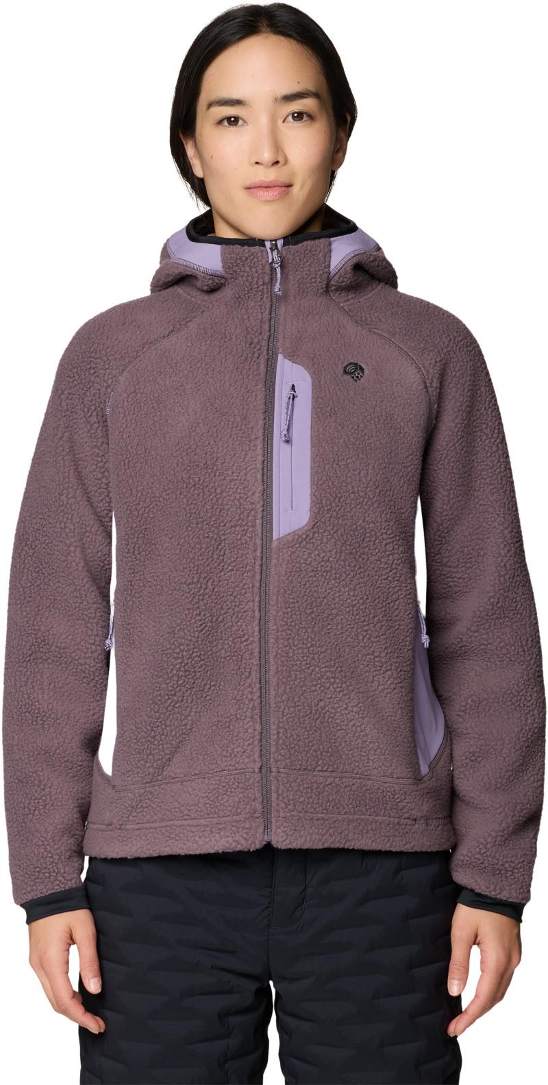Deep Drift Fleece Hoody - Womens - purple sage 1