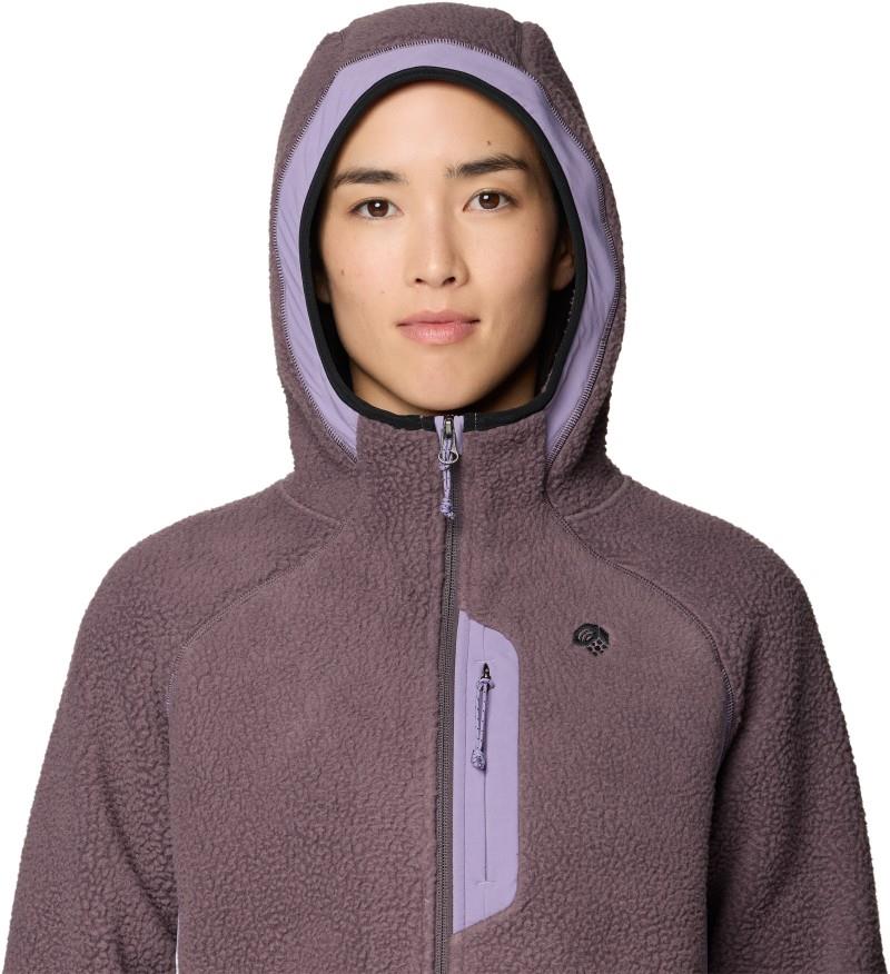 Deep Drift Fleece Hoody - Womens - purple sage 1