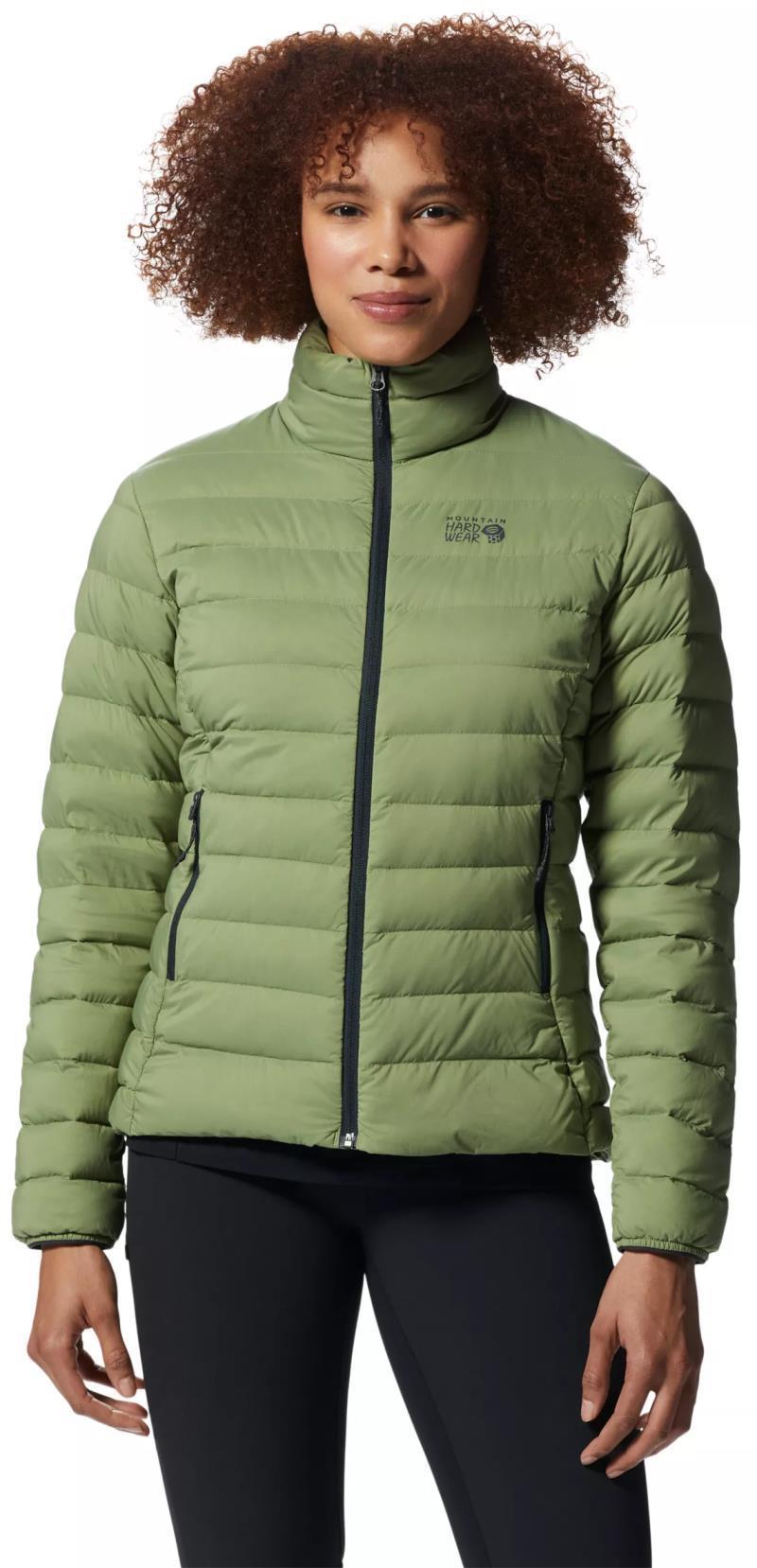 Deloro Down Jacket - Womens - Light Cactus 1