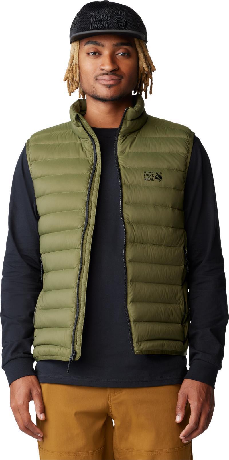 Deloro Down Vest - Mens - Combat Green 3