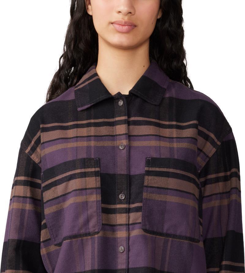 Dolores Flannel LS Shirt - Womens - Blurple 5