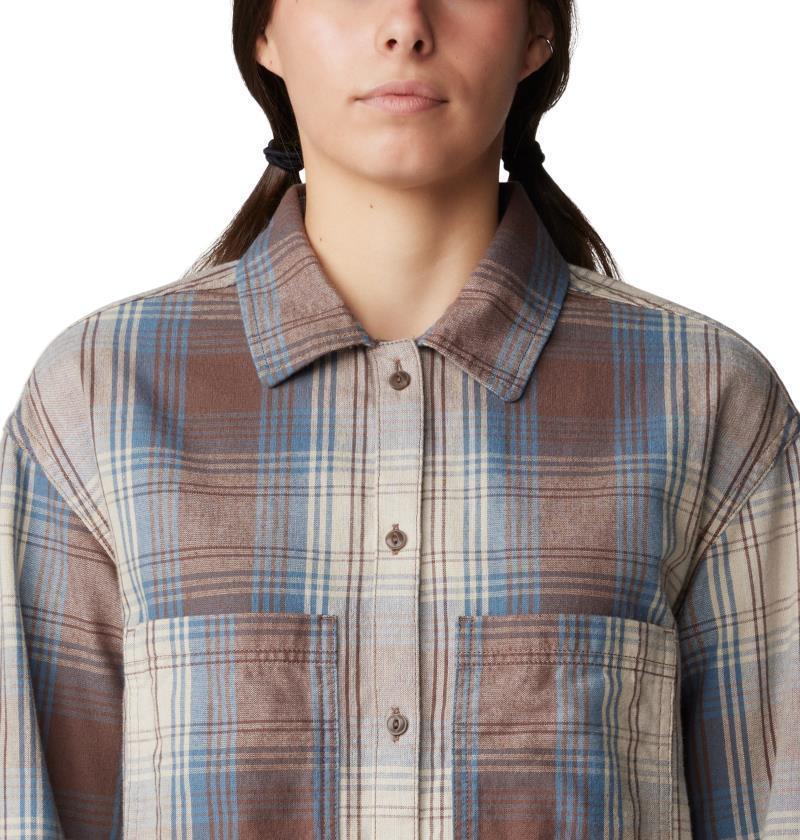 Dolores Flannel LS Shirt - Womens - Choss Starlights Plaid 5