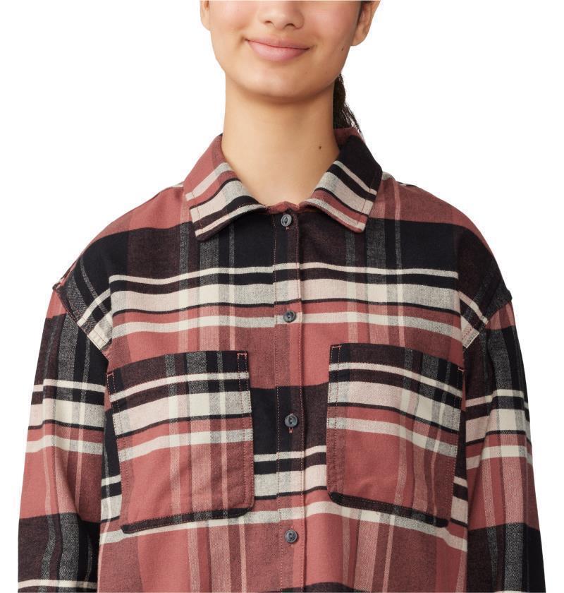 Dolores Flannel LS Shirt - Womens - Clay Earth 5