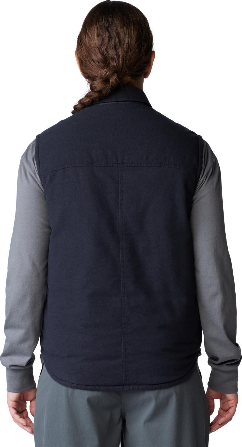 Dolores Insulated Flannel Vest - Womens - black 1