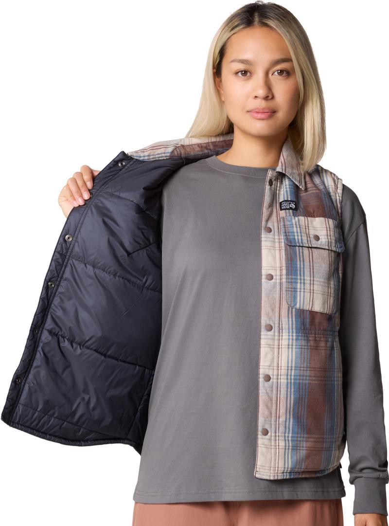 Dolores Insulated Flannel Vest - Womens - choss starlights plaid 1