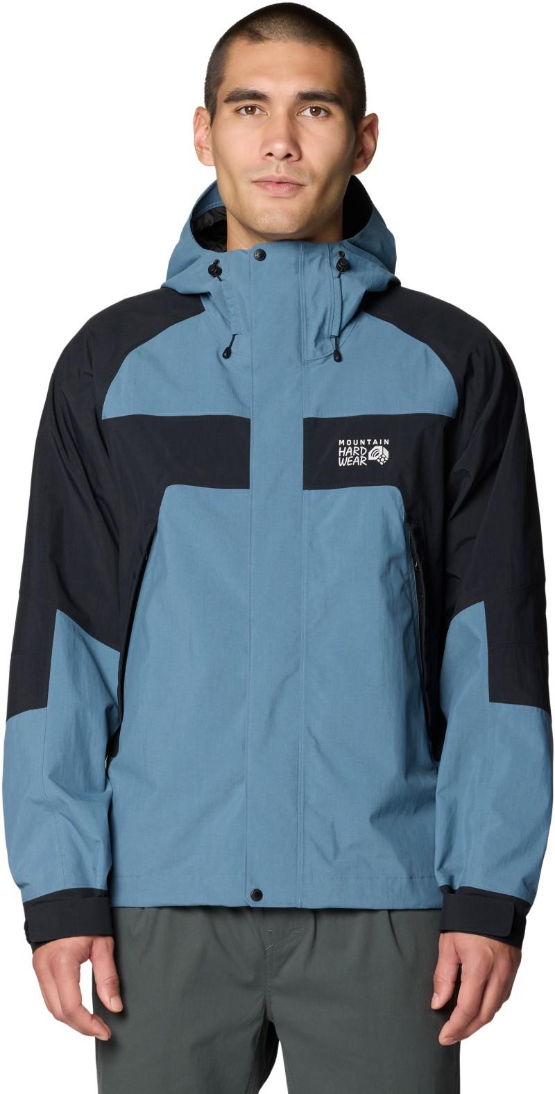 Dry Times Hooded Jacket - Mens - adriatic blue / black 1