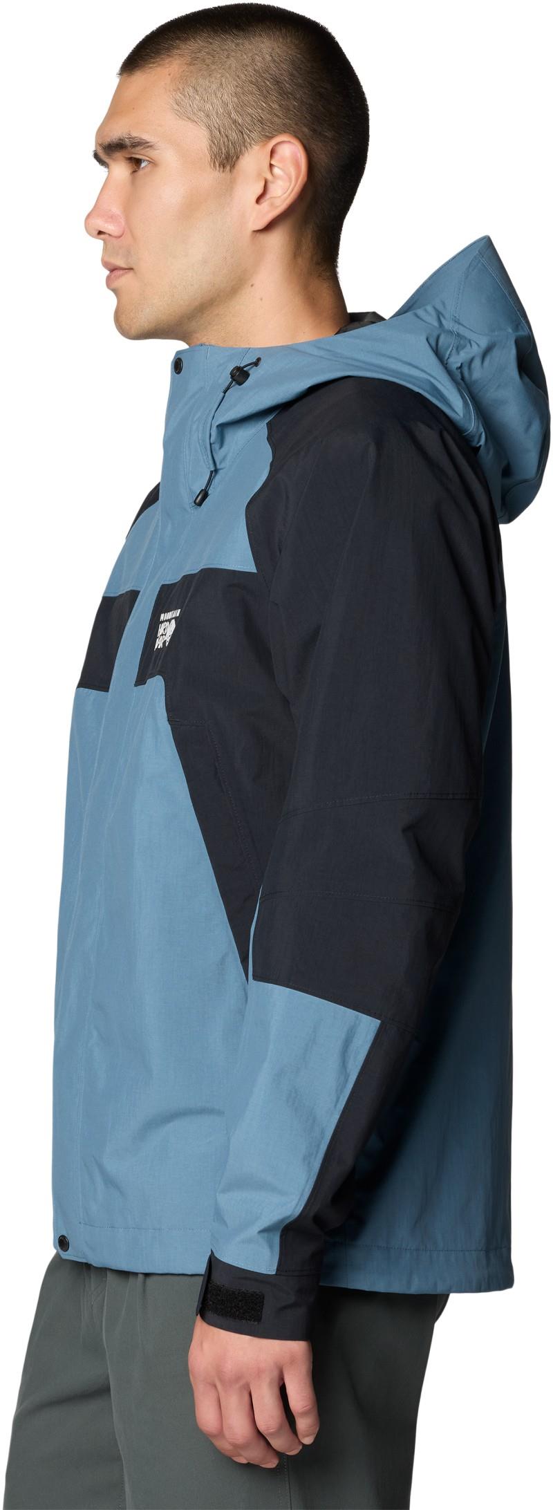 Dry Times Hooded Jacket - Mens - adriatic blue / black 1