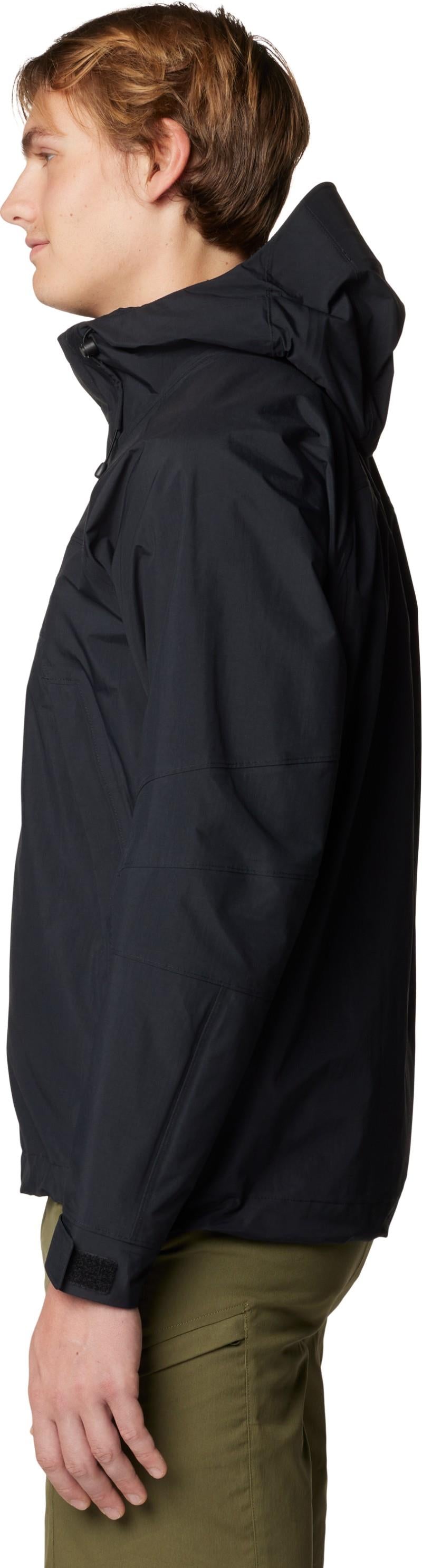 Dry Times Hooded Jacket - Mens - black 1