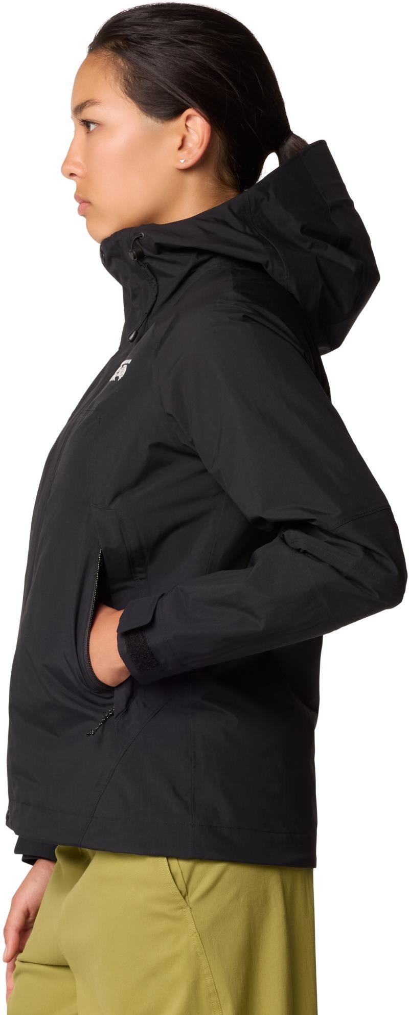 Dry Times Hooded Jacket - Womens - black 1