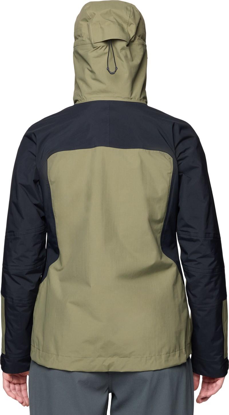 Dry Times Hooded Jacket - Womens - mission olive / black 1
