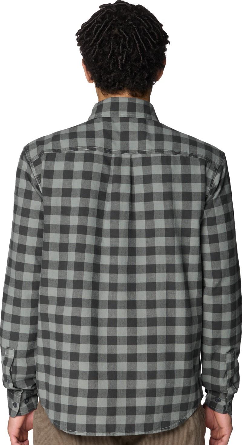 Dusk Creek LS Flannel Shirt - Mens - wet stone mini buffalo check 1