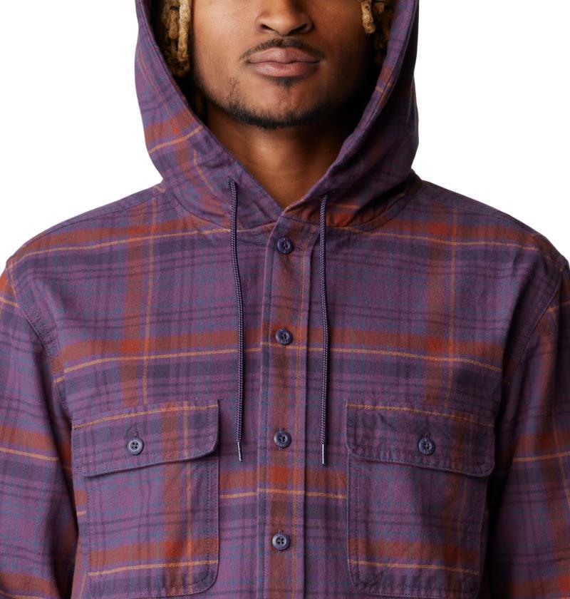 Dusk Creek LS Hooded Shirt - Mens - Blurple Bowline Plaid 6
