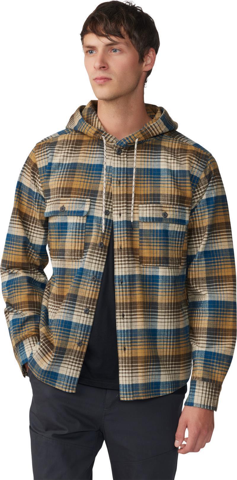 Dusk Creek LS Hooded Shirt - Mens - Ridgeline Glass House Plaid 2