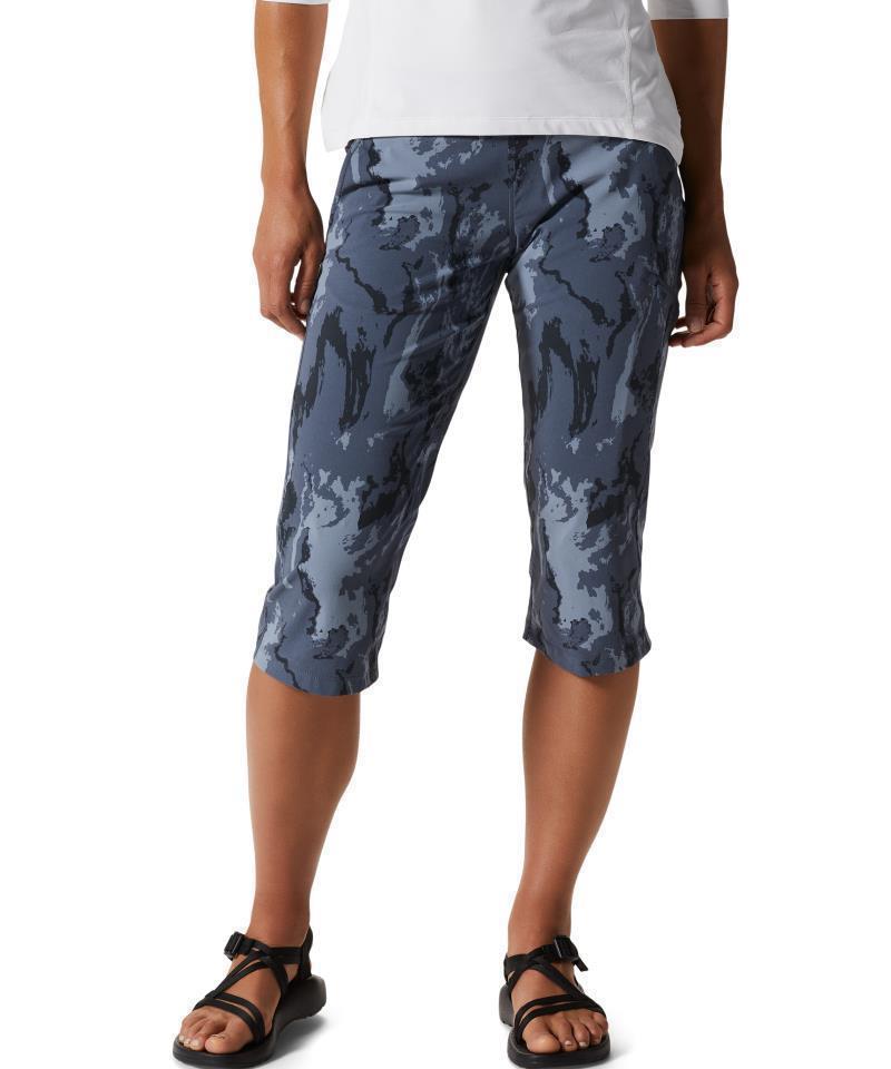 Dynama/2 Capris - Womens - Blue Slate Crag Camo 1
