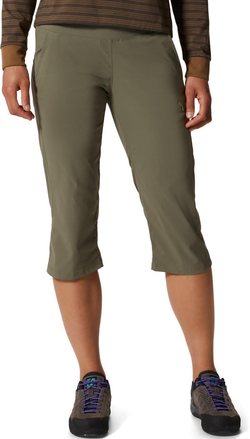 Dynama/2 Capris - Womens - Stone Green 1