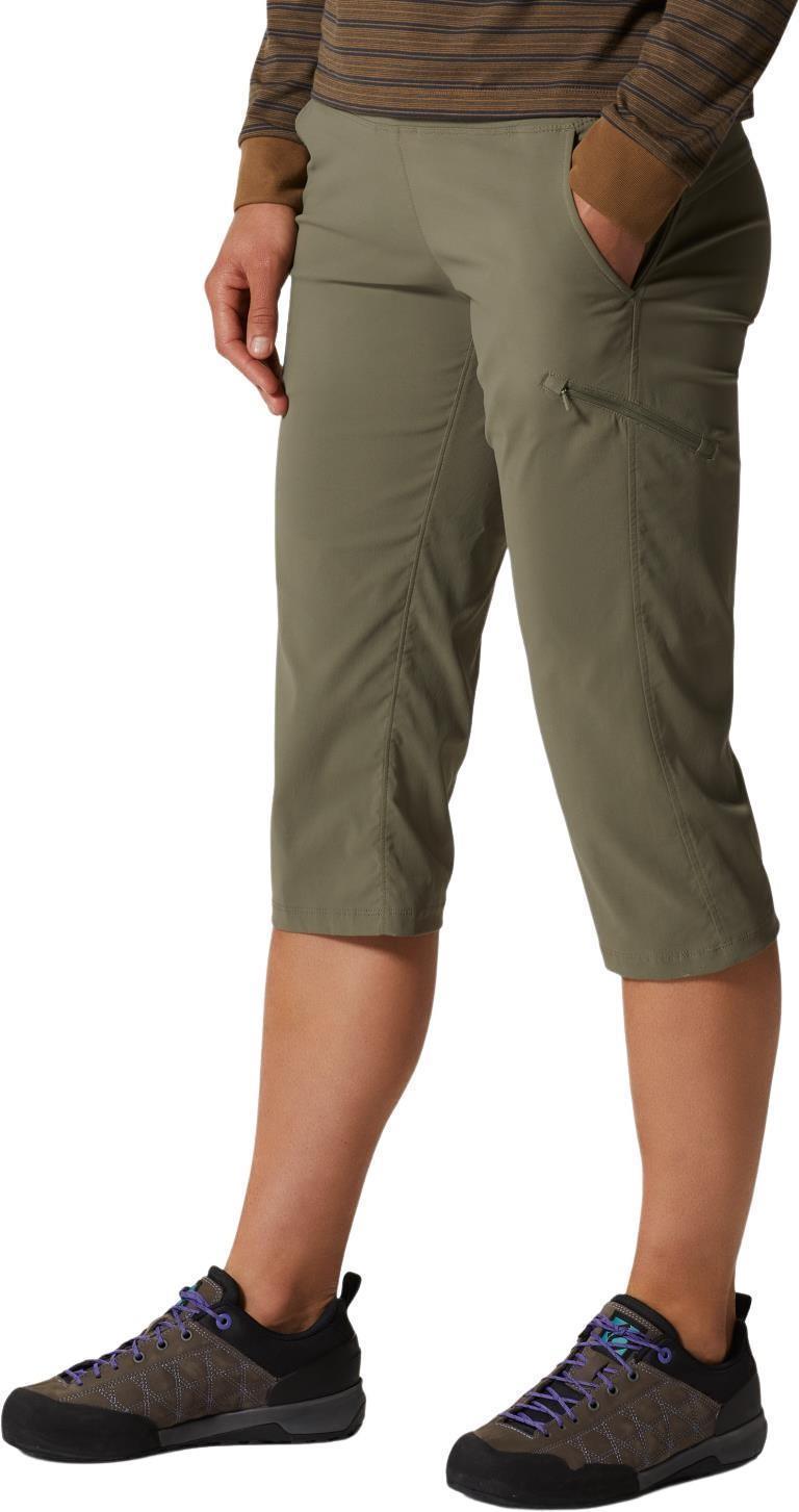 Dynama/2 Capris - Womens - Stone Green 3