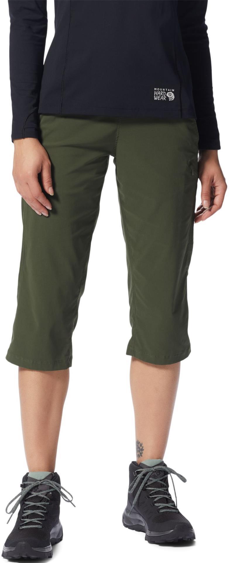 Dynama/2 Capris - Womens - Surplus Green 1