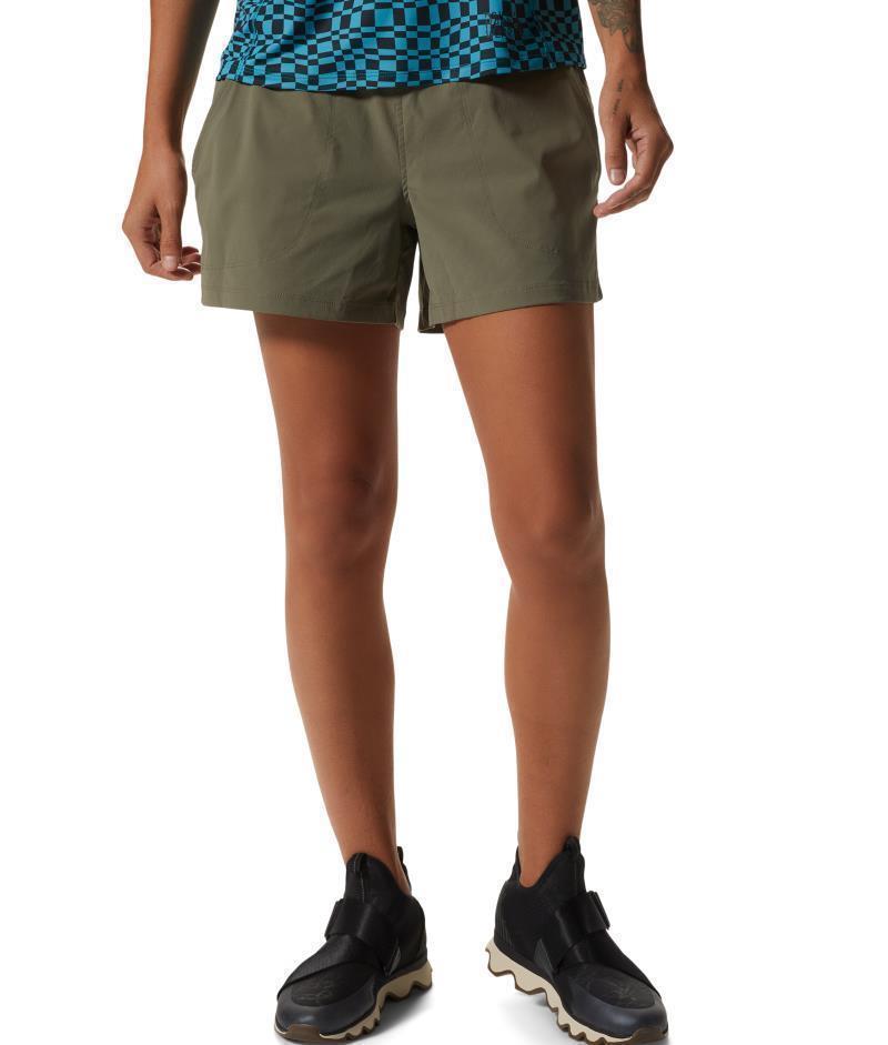 Dynama/2 Shorts, Long - Womens - Stone Green 2