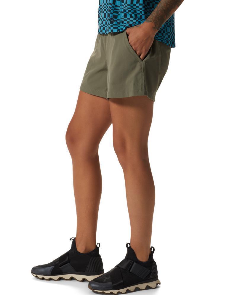 Dynama/2 Shorts, Long - Womens - Stone Green 4