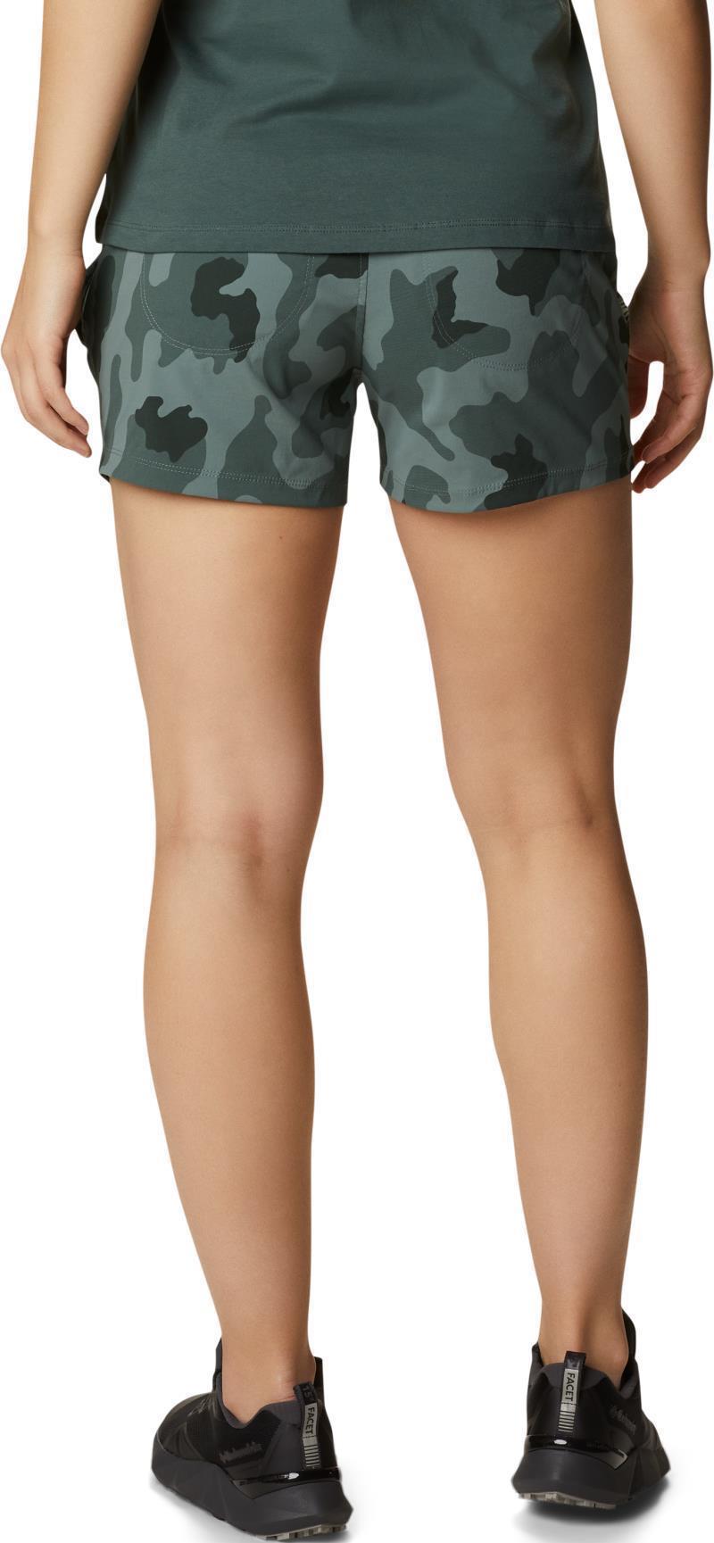 Dynama/2 Shorts, Long - Womens - Thunderhead Grey Camo 3