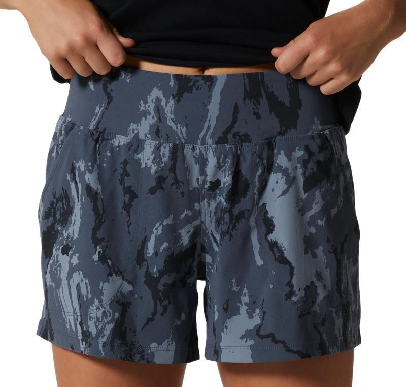Dynama/2 Shorts, Reg - Womens - Blue Slate Crag Camo Print 1