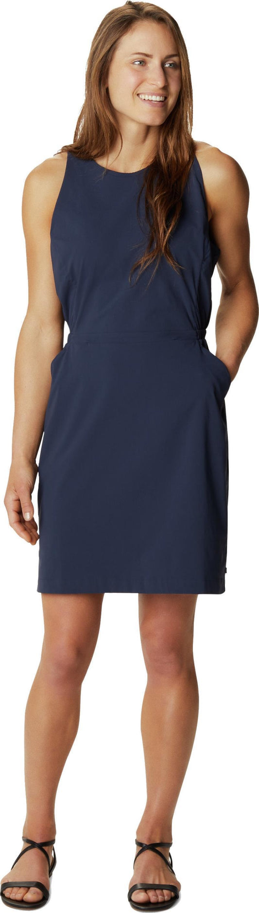 Dynama/2 Tank Dress - Dark Zinc 1