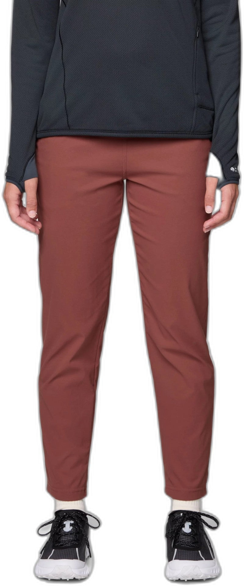 Dynama Ankle Pants, Extended - Womens - bourbon brown 1