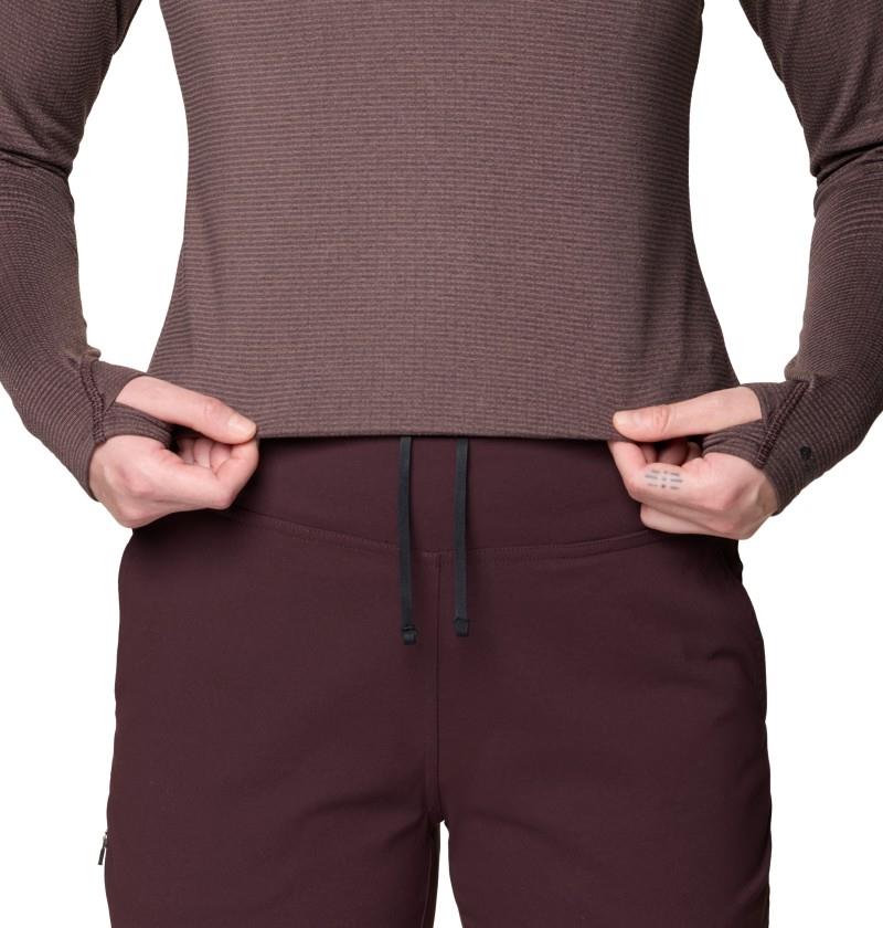 Dynama Ankle Pants - Womens - deep mulberry 1