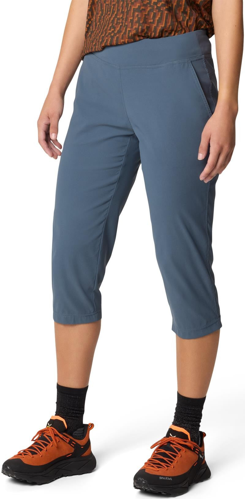 Dynama Capris - Womens - moon blue 1
