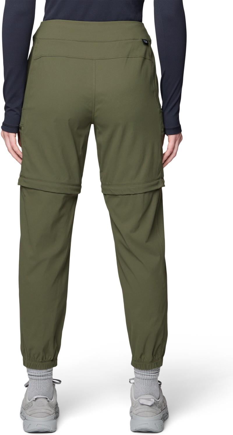 Dynama Convertible Utility Joggers - Womens - dark pine 1