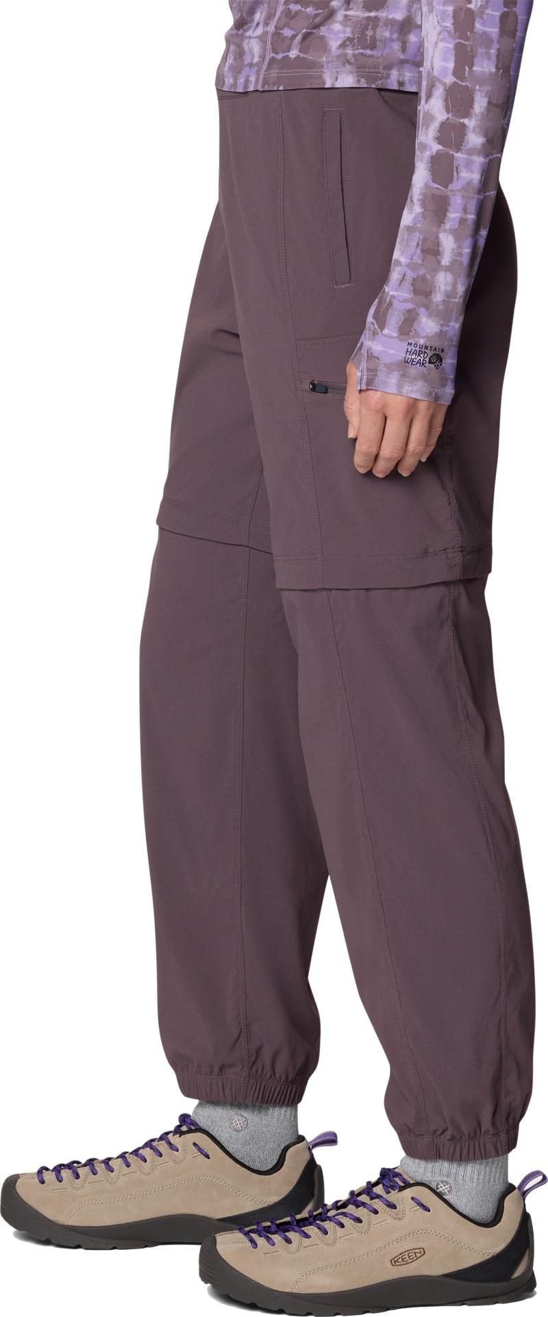 Dynama Convertible Utility Joggers - Womens - purple sage 1