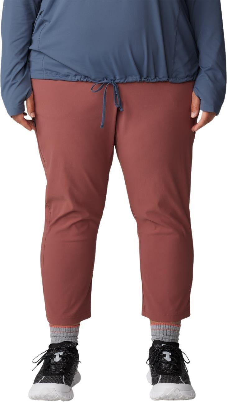 Dynama Crop, Extended - Womens - clay earth 1