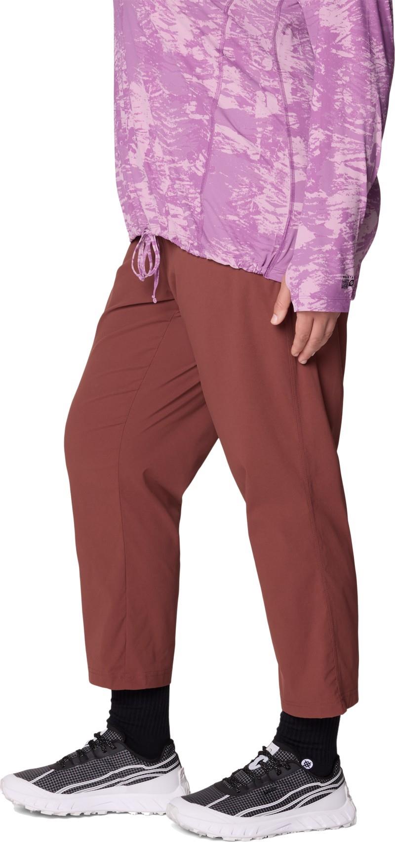 Dynama Cropped Pants, Extended - Womens - bourbon brown 1