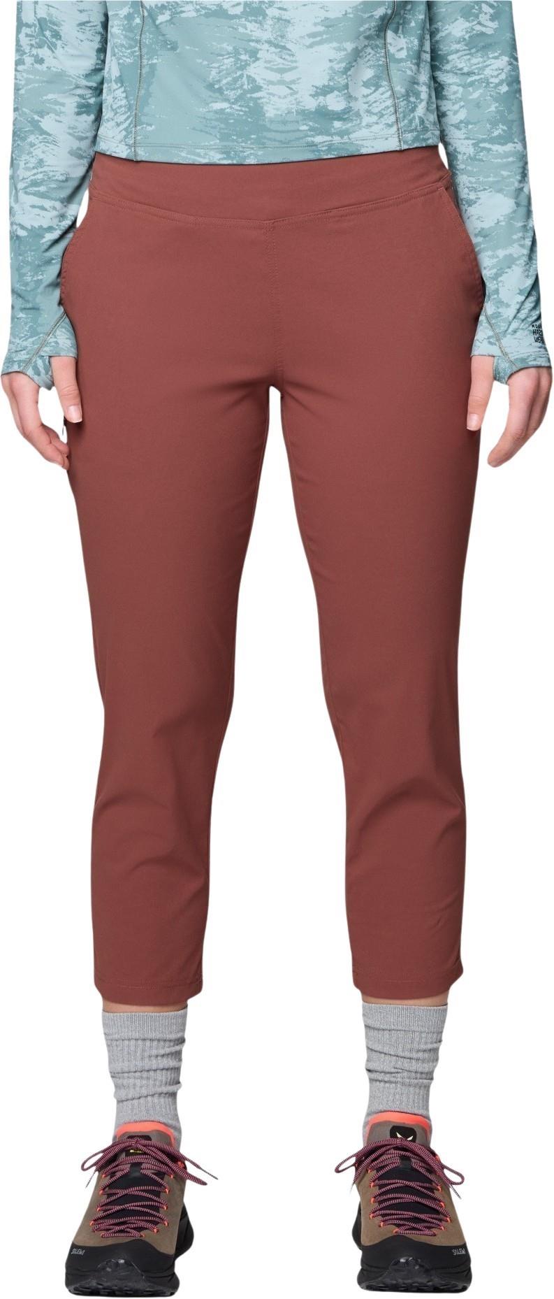 Dynama Cropped Pants, Reg - Womens - bourbon brown 1