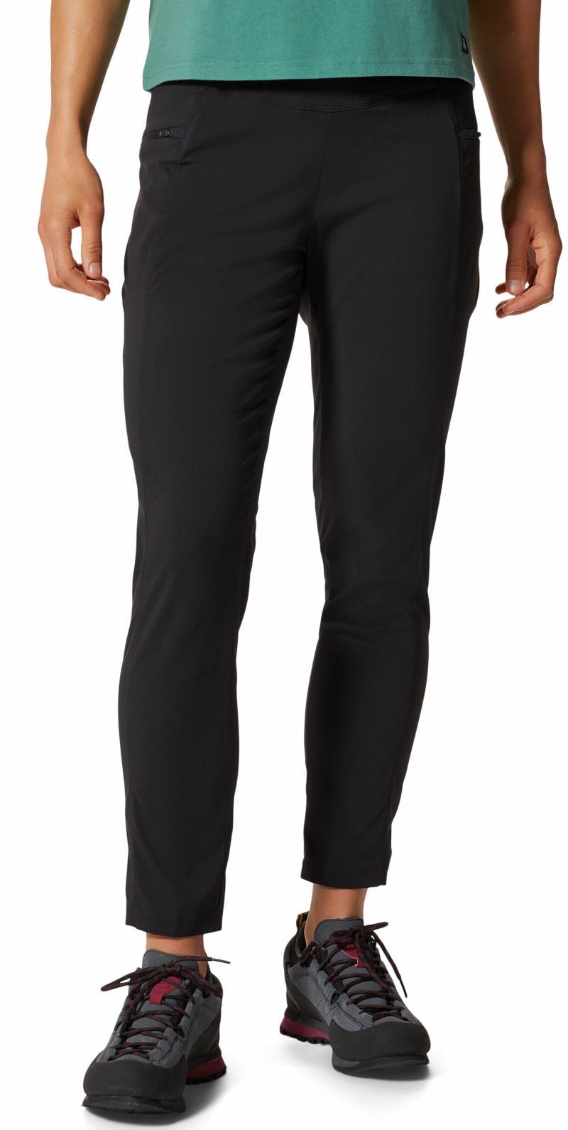 Dynama High Rise Ankle Pants - Womens - Black 1