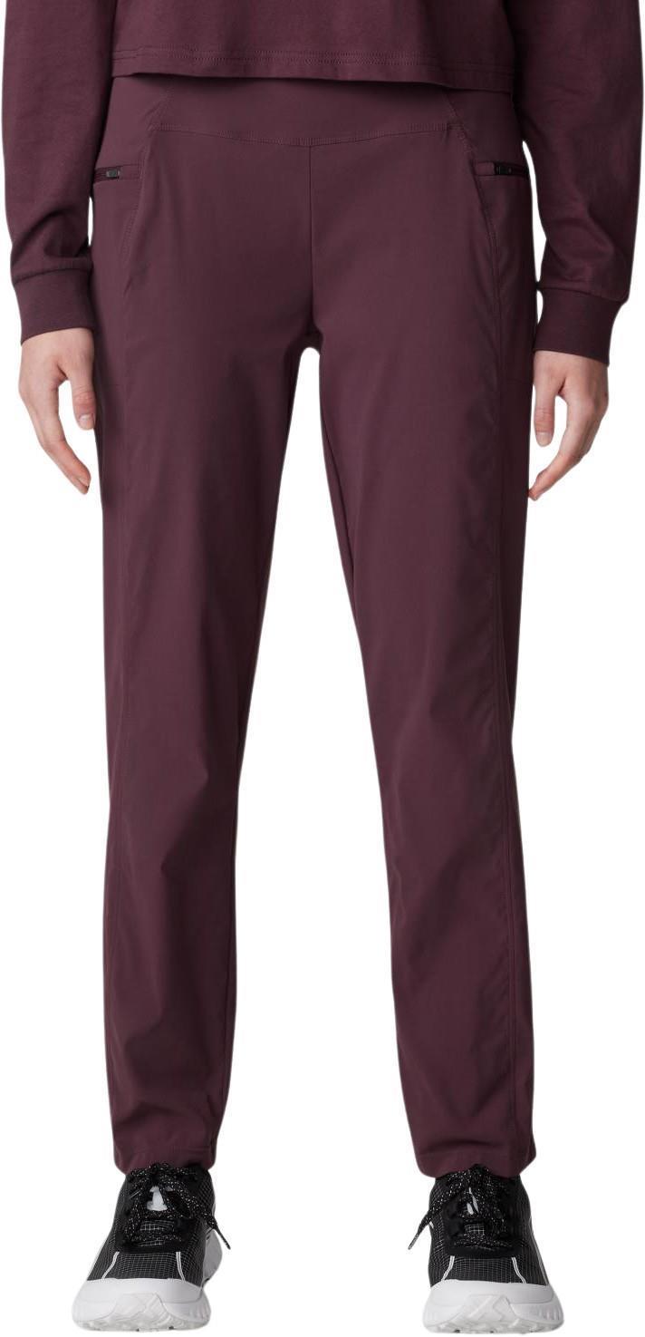 Dynama High Rise Ankle Pants - Womens - Blackberry 1