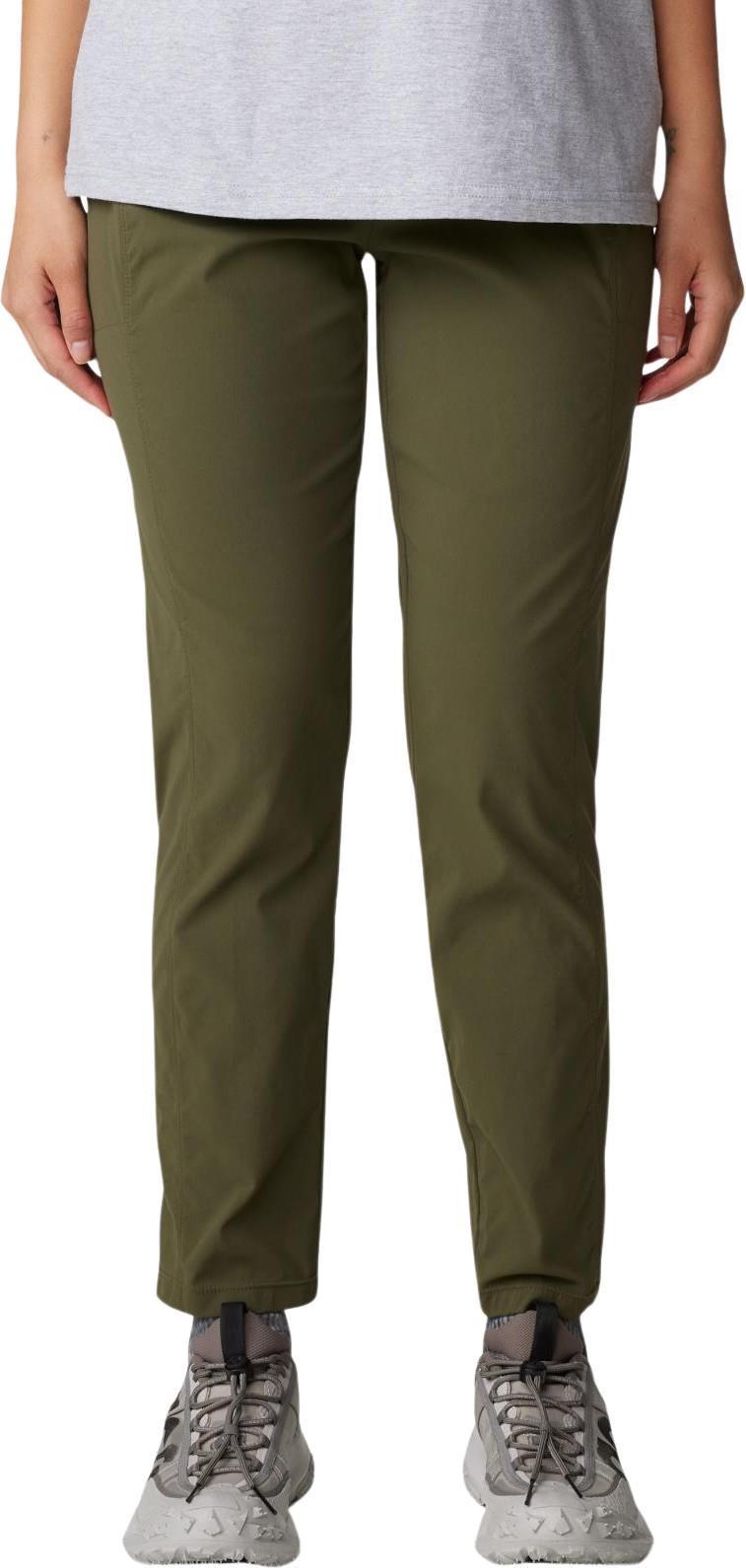 Dynama High Rise Ankle Pants - Womens - Dark Pine 1