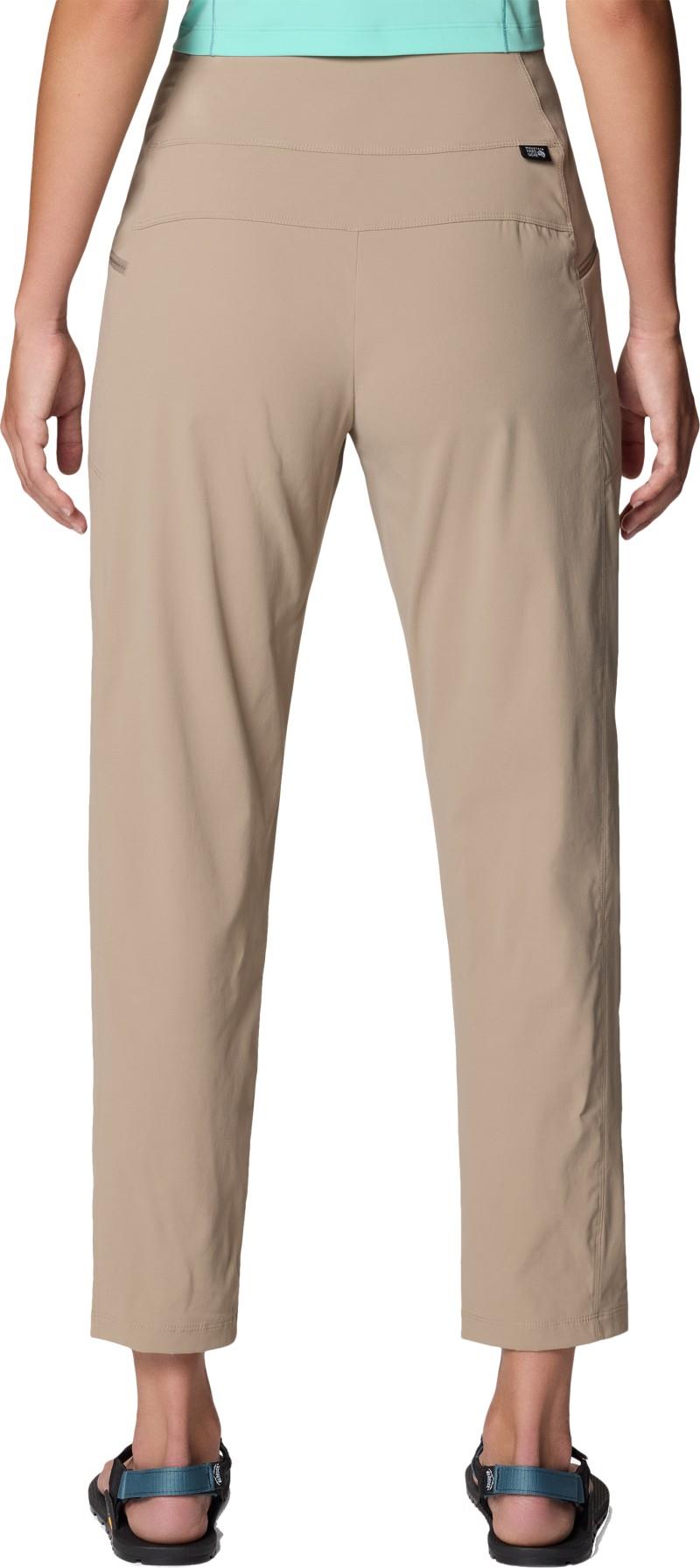 Dynama High Rise Ankle Pants - Womens - khaki 1