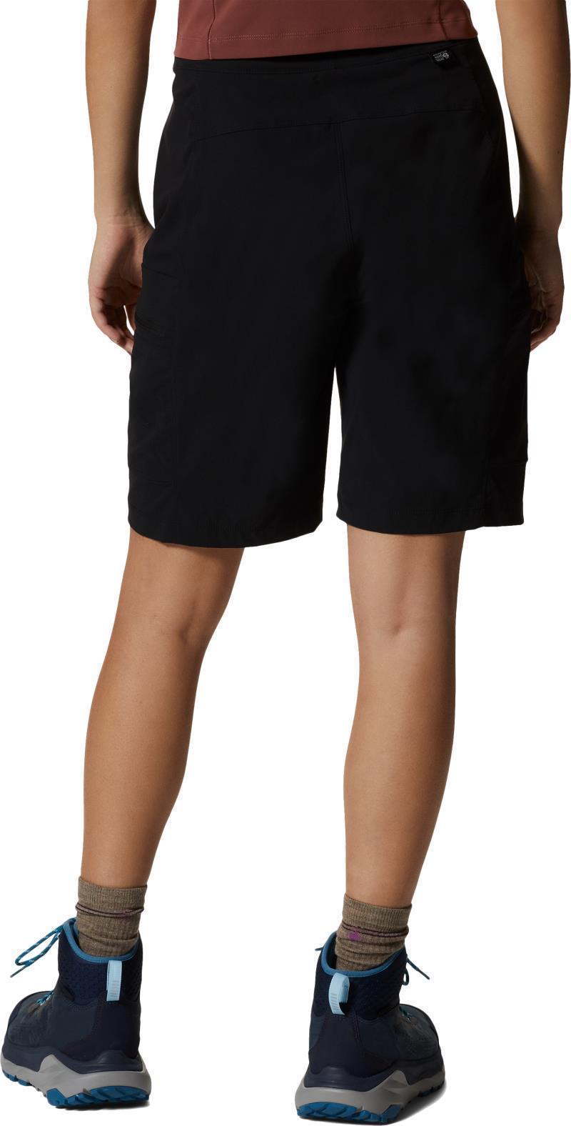 Dynama High Rise Bermuda Shorts, 9" Inseam - Womens - Black 5