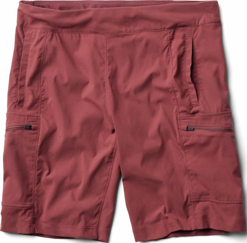 Dynama High Rise Bermuda Shorts, 9" Inseam - Womens - Pluot 1