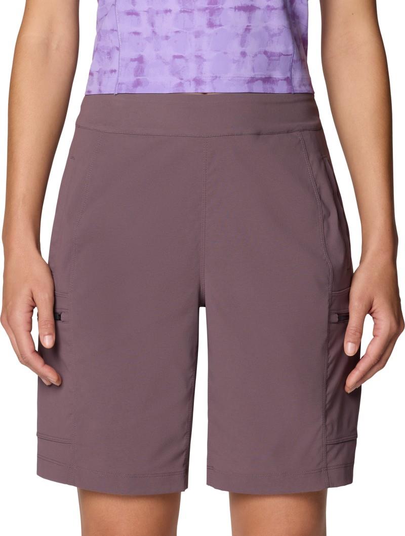 Dynama High Rise Bermuda Shorts - Womens - purple sage 1