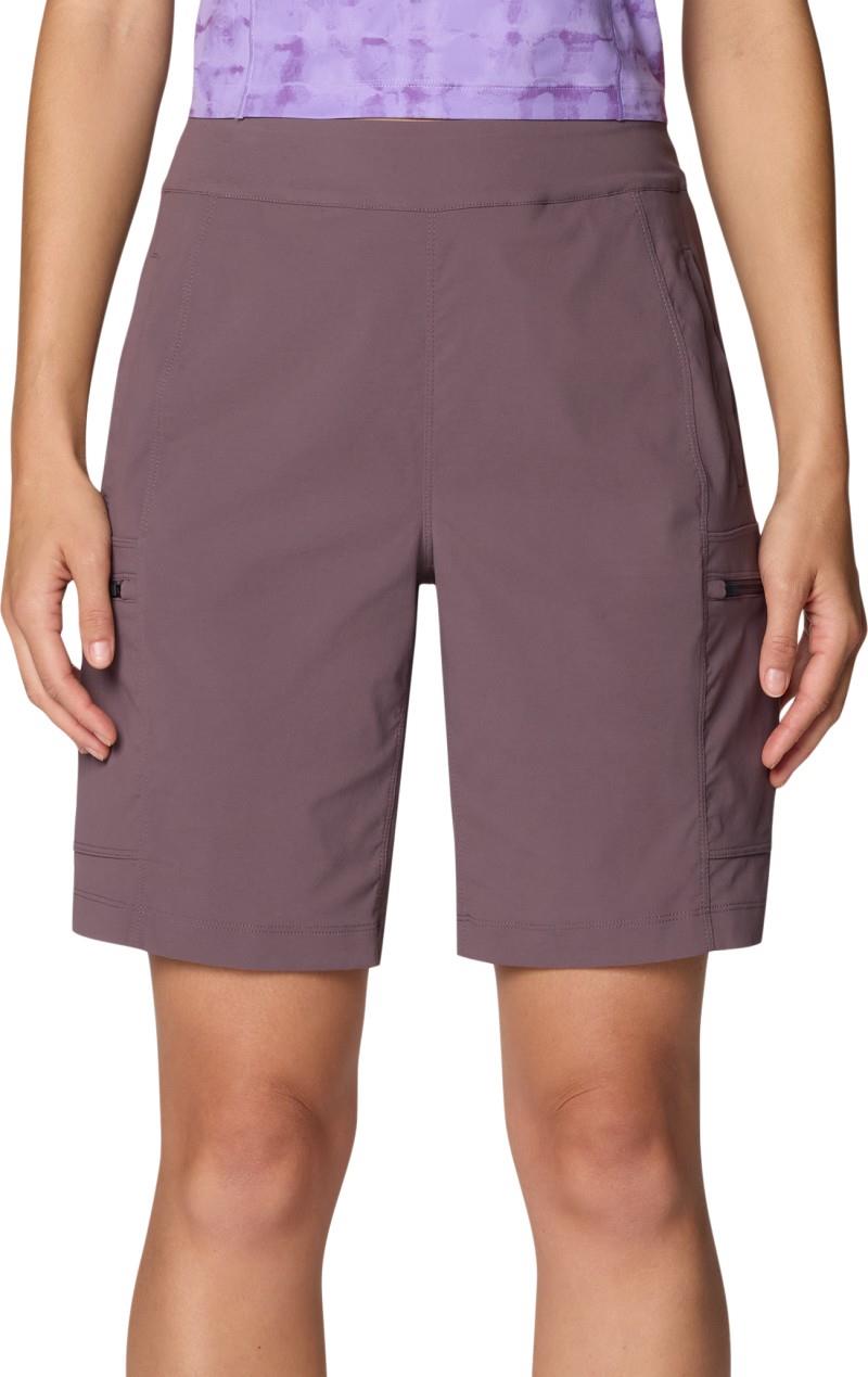 Dynama High Rise Bermuda Shorts - Womens - purple sage 1
