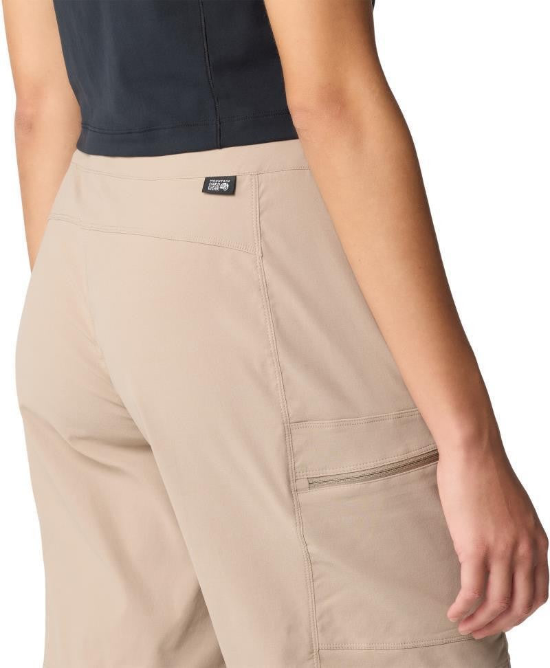 Dynama High Rise Bermudas - Womens - khaki 1
