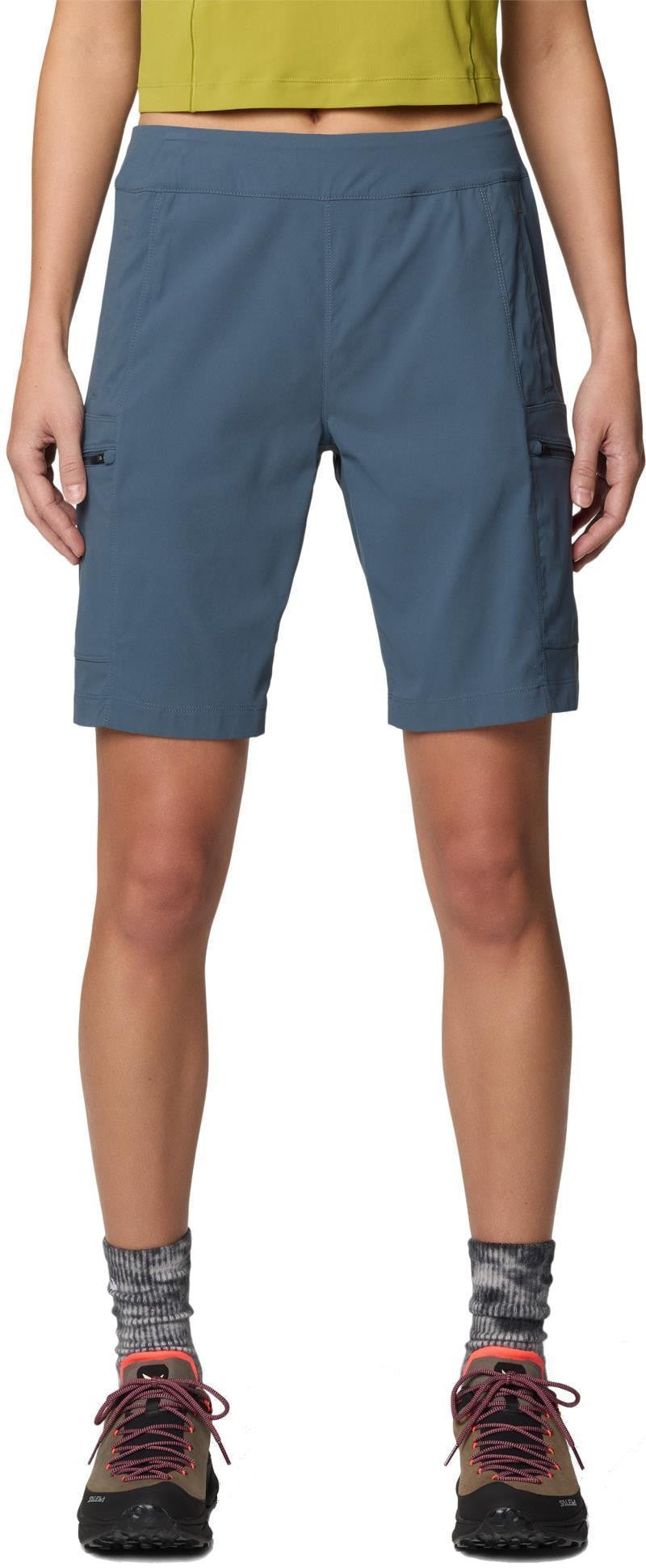 Dynama High Rise Bermudas - Womens - moon blue 1