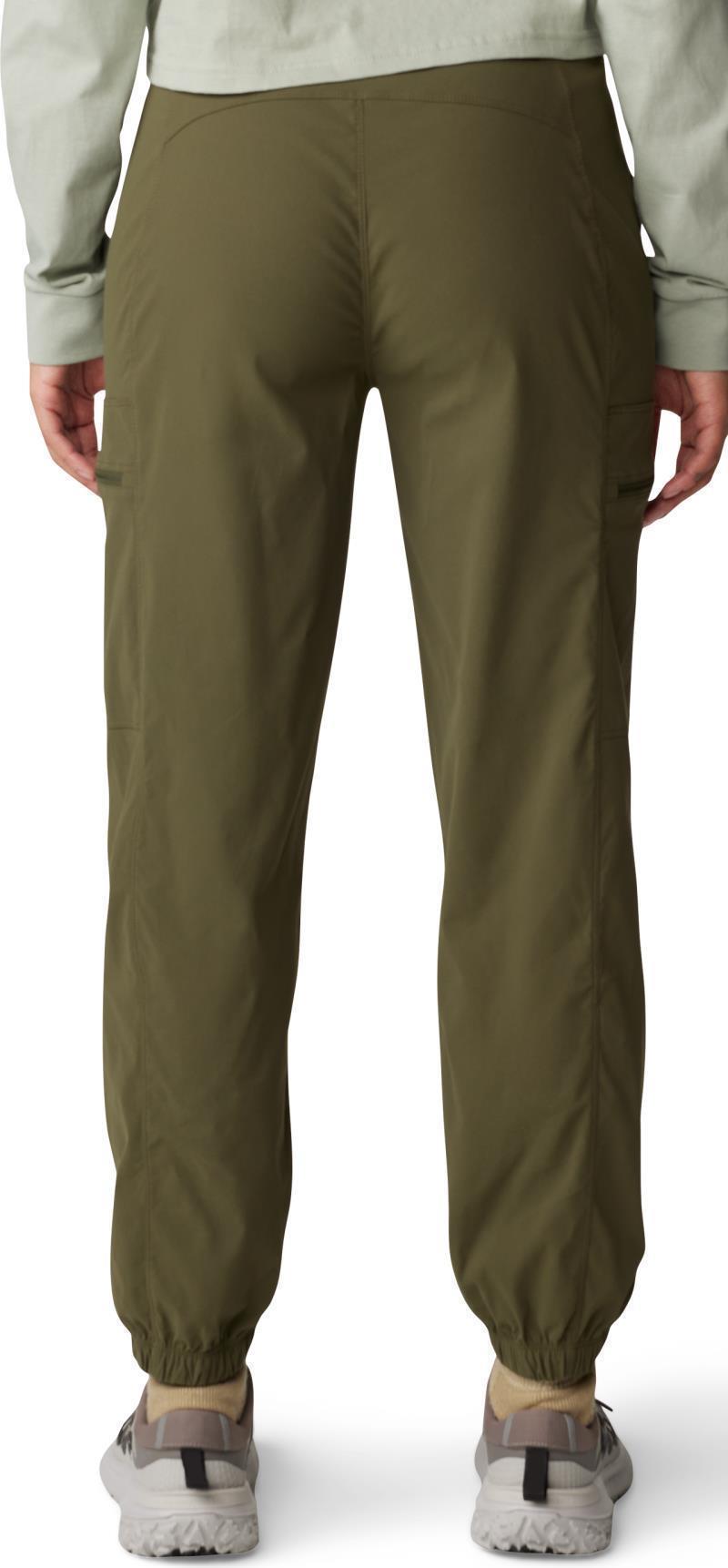 Dynama High Rise Utility Joggers - Womens - dark pine 1