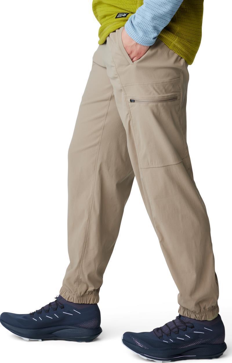 Dynama High Rise Utility Joggers - Womens - khaki 1