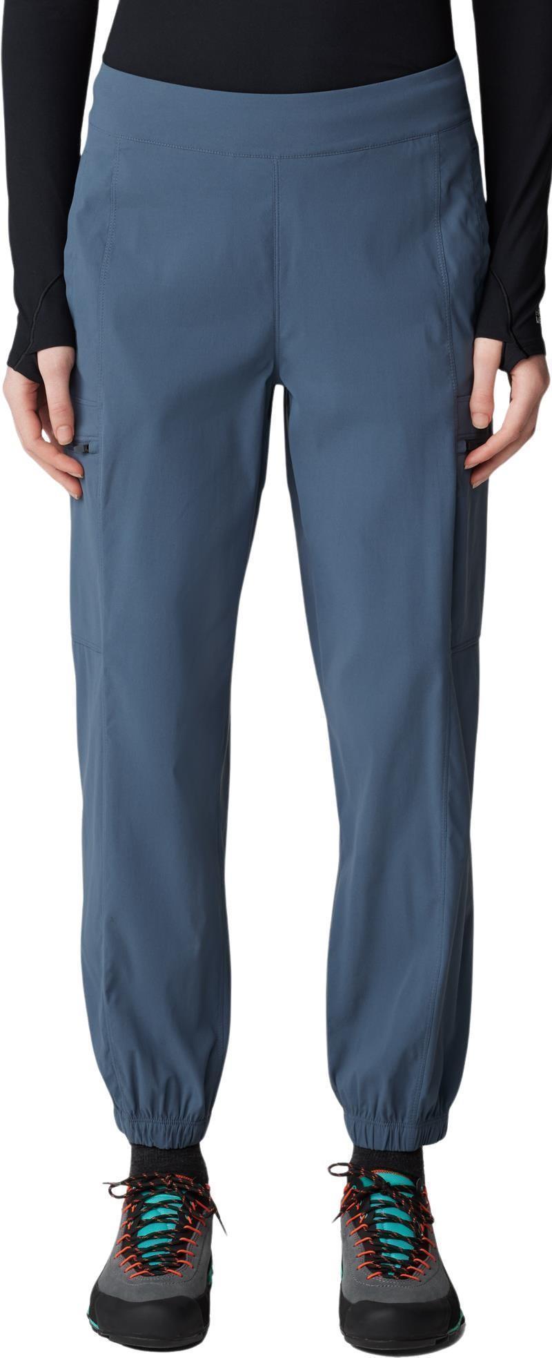 Dynama High Rise Utility Joggers - Womens - moon blue 1